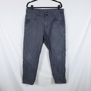 Milwaukee Carpenter Workwear Pants Mens 38x30 Gray Utility Rugged